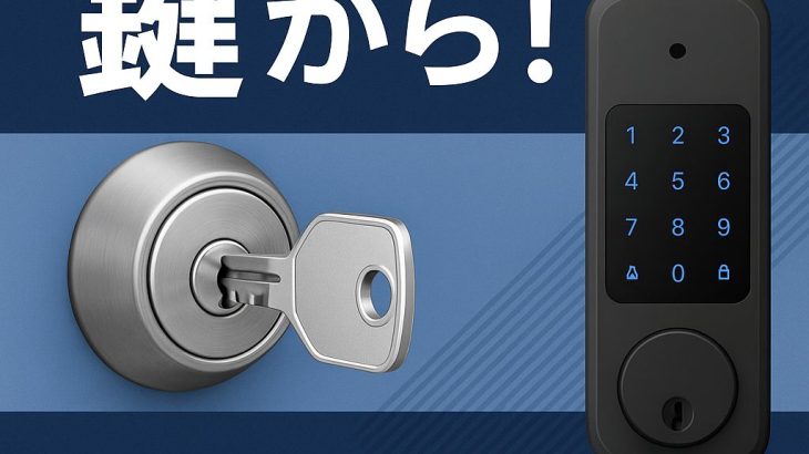 侵入対策は“鍵”から!最新の防犯設備で安心の暮らしを
